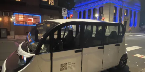 費城1小時晚間電動車導覽