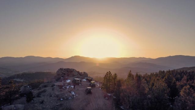 Woodland Park: 2-stündige geführte UTV-Tour bei Sonnenuntergang in den Rocky Mountains