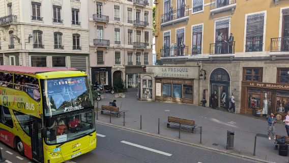 Tour in autobus turistico sali e scendi della città di Lione