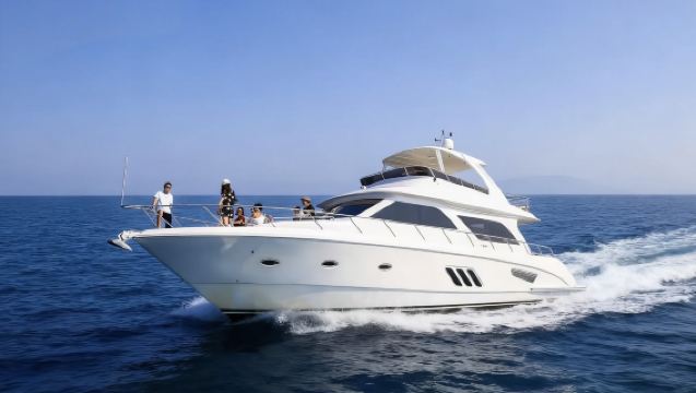 【惠州遊艇包船出海】惠州巽寮灣 63 英尺豪華商務遊艇包船出海＋KTV＋海釣＋豐富水上項目～海上派對