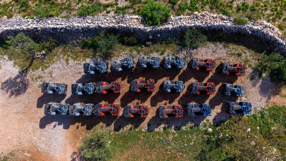 De Split e Trogir: Passeio 100% Off-Road de Quadriciclo na Ilha Čiovo