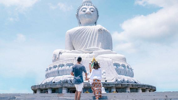 Phuket ziplining in Thailand [Available for same-day booking! Big Buddha Mountain | ATV adventure | Elephant riding|SUV