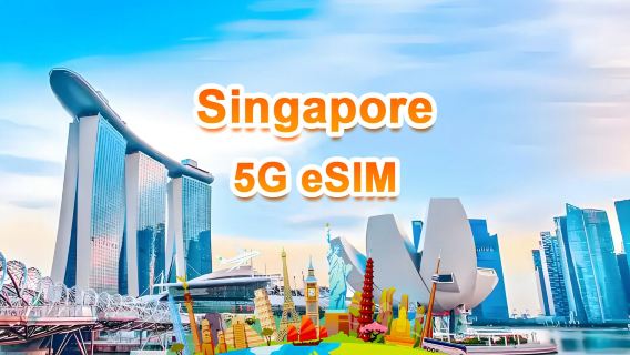 Singapour | eSIM 5G | Forfait journalier/Forfait data | Système 24 heures | 1 à 30 jours | QR code