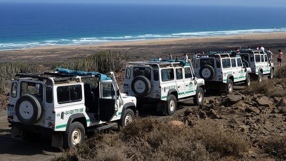 4x4 Jeep Safari Tour in Cofete Beach and Villa Winter