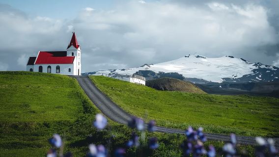 Snæfellsnes 1-day tour[Includes vision test at the Red House/English-speaking 19-person minibus tour, daily departure]