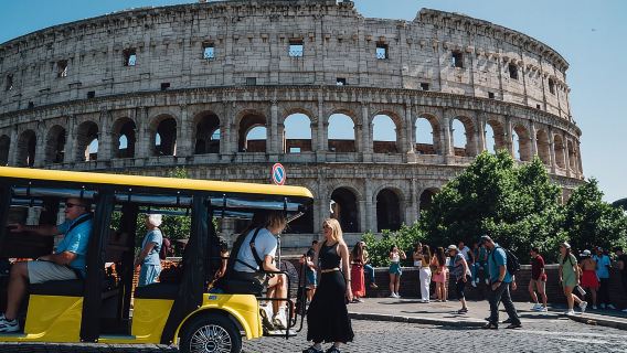 Golf Cart Small-Group Guided Tour: Rome City Highlights