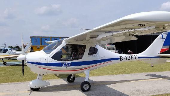 【蘇州澄湖固定翼飛機】江蘇蘇州澄湖航空飛行營地/機長一帶一/試駕套餐送攝像