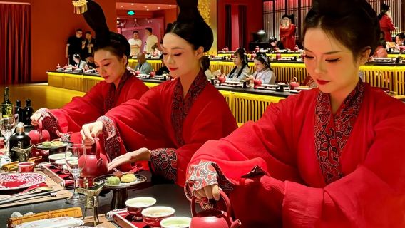 上海盛宮宴•沉浸式體驗千年前的宮廷君王盛宴 精品美食+舞蹈表演+秦朝歷史文化體驗+可選古代服裝化妝體驗