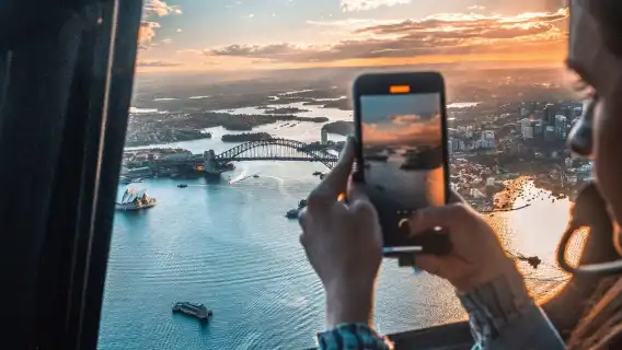 【限時優惠】澳洲悉尼港直升機觀光之旅——可2人包機