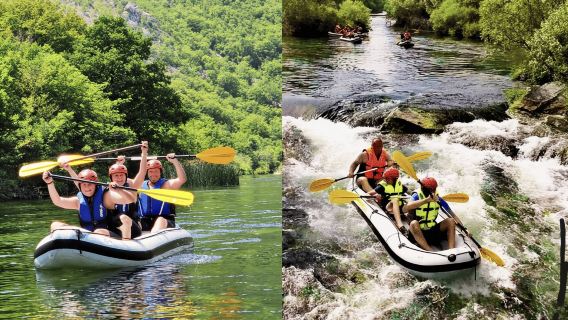 Da Spalato: Rafting sul Cetina e tour della fortezza di Klis