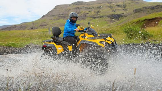 Tour kết hợp xe địa hình ATV và trực thăng từ Reykajvik