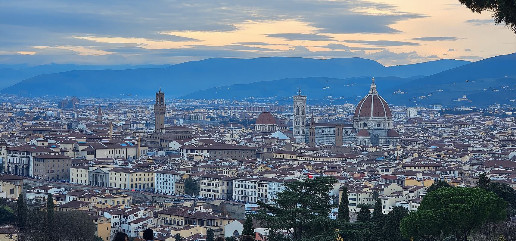 Florence: Guided Bike Tour with Piazzale Michelangelo