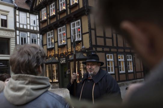 Quedlinburg: Historischer Altstadt-Rundgang am Abend
