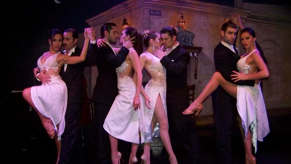 Buenos Aires: Viejo Almacen Tango Show, Abendessen und Transfers