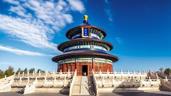 Pekinger Himmelstempelpark + Chinesische Mauer bei Mutianyu – Tagesausflug[VIP-Privattransfer und Ticket inklusive]