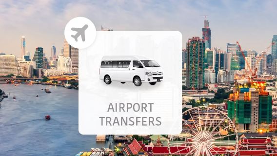 Shared Suvarnabhumi Airport (BKK) to Hotel Transfer (Town Zone Only)