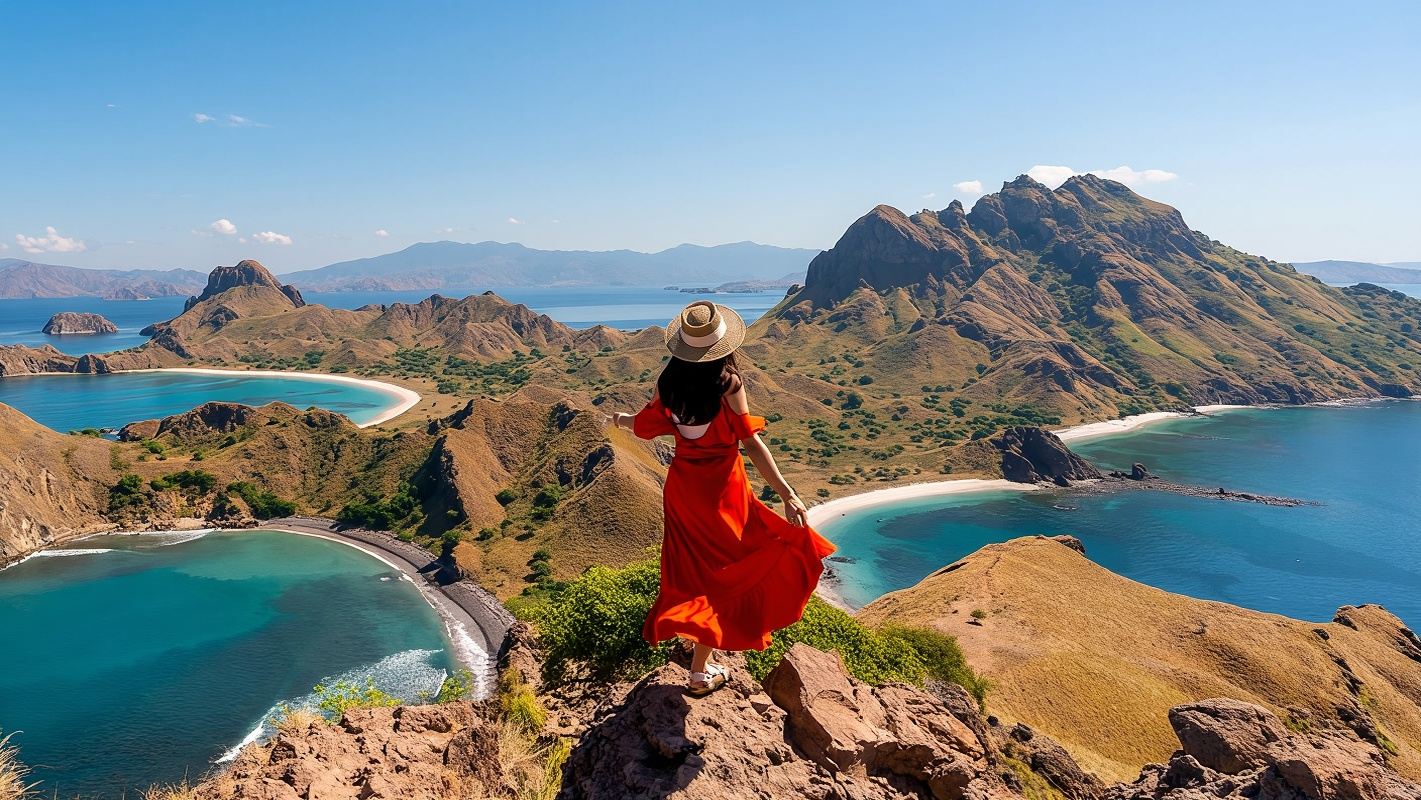 Eendaagse boottour naar Komodo in Indonesië [hoteltransfer | roze strand/Komodovaraan]