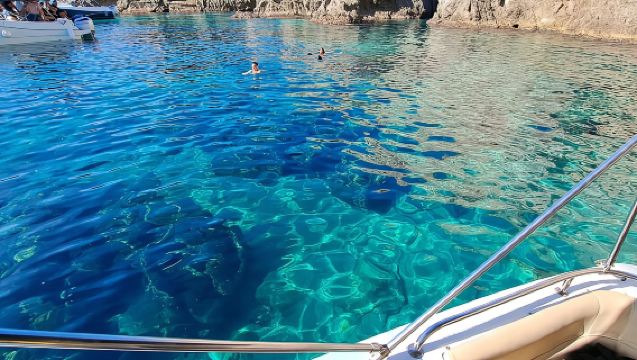 Blue Cave-Green caves-Lopud Sandy beach - tour with drink