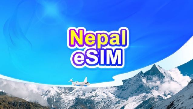 Nepal 5G eSIM | Daily package | 24-hr billing | QR code