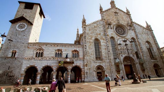 Desde Milán: Lago de Como, Bellagio y Varenna con barco privado