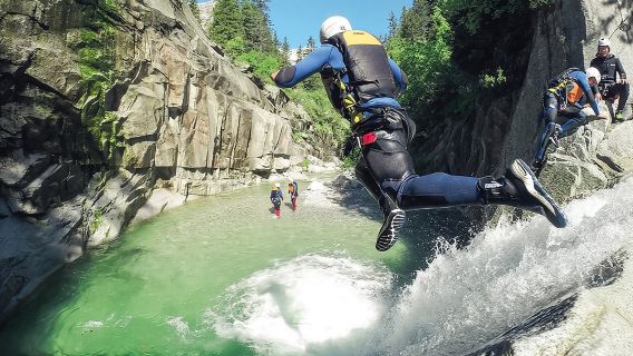 Canyoning Experience Grimsel from Interlaken