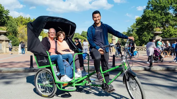 Privater Zentralpark-Pedicab-Rundgang