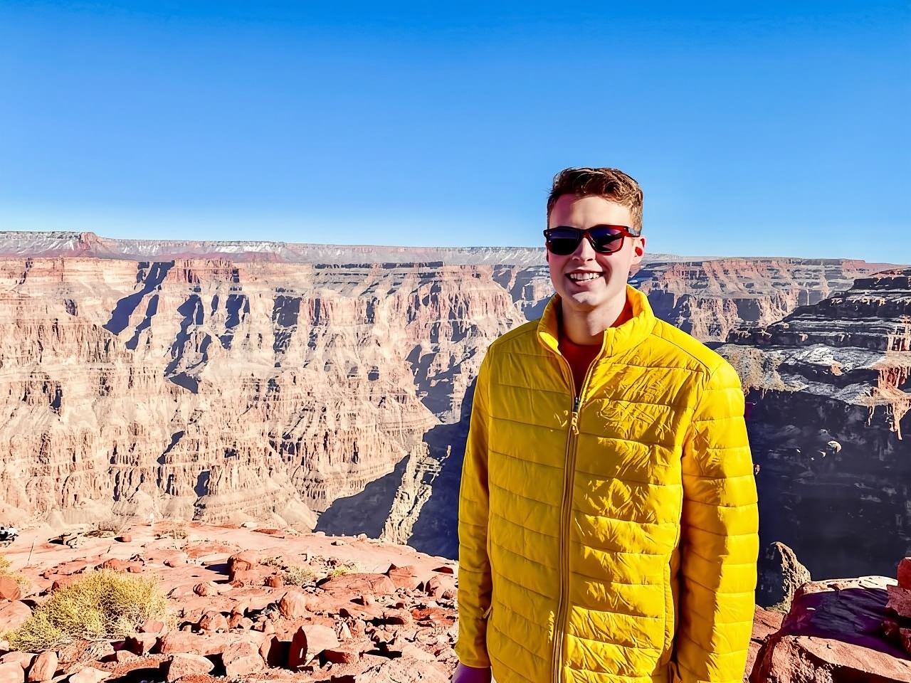 Grand Canyon West Rim + Hoover Dam 1-day tour with English guide [Optional lunch, Skywalk]