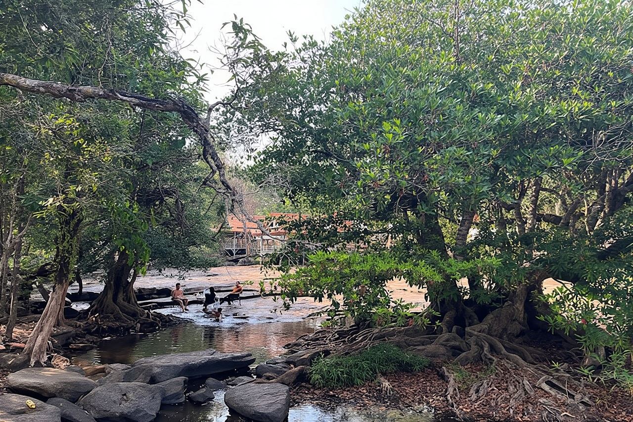 Vientiane Day Trip By Bike To Tad Moon Waterfall