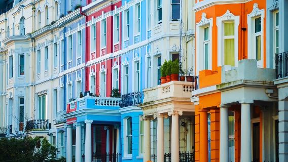 Londra: tour a piedi autoguidato di Notting Hill con un'APP