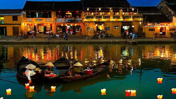 Marble Mountain - Hoi An Colour Lanterns & Night Market from DN