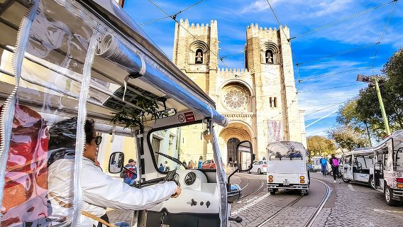 Tour di Lisbona Centro storico e punti panoramici su un tuktuk