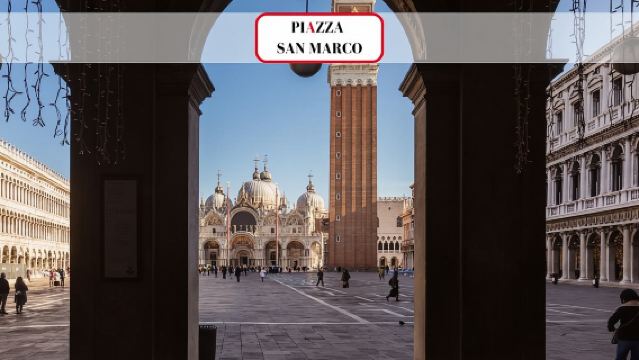 Basílica, Palacio Ducal de Venecia, Galería de Historia y opción de Campanario