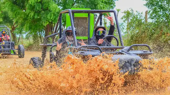 Buggy Adventure With Cenote and Macao Beach From Punta Cana