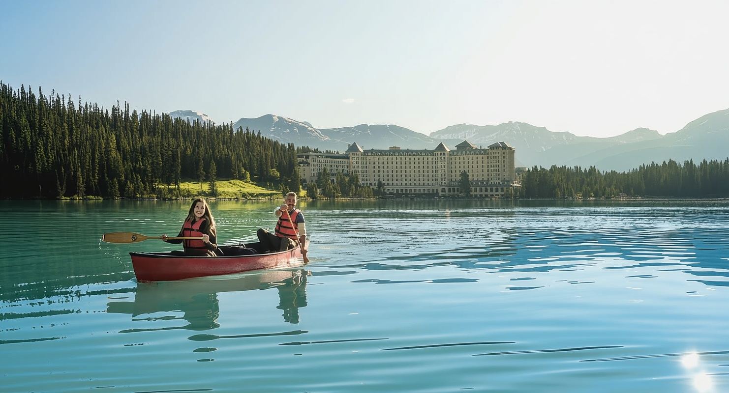 Tour del lago Emerald, del lago Louise, del canyon Johnston e di Banff