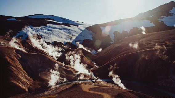 Ein Tag in Kerlingarfjöll: Hochland und heiße Quellen