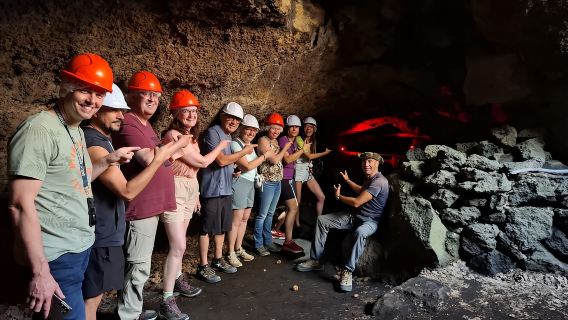 From Catania: Etna Trekking & Wine Tasting Tour with Pickup
