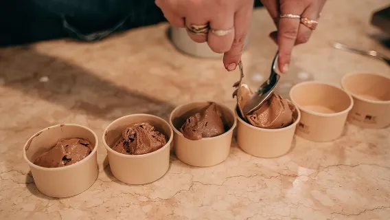 Aula de Fabricação de Gelato Caseiro em Verona