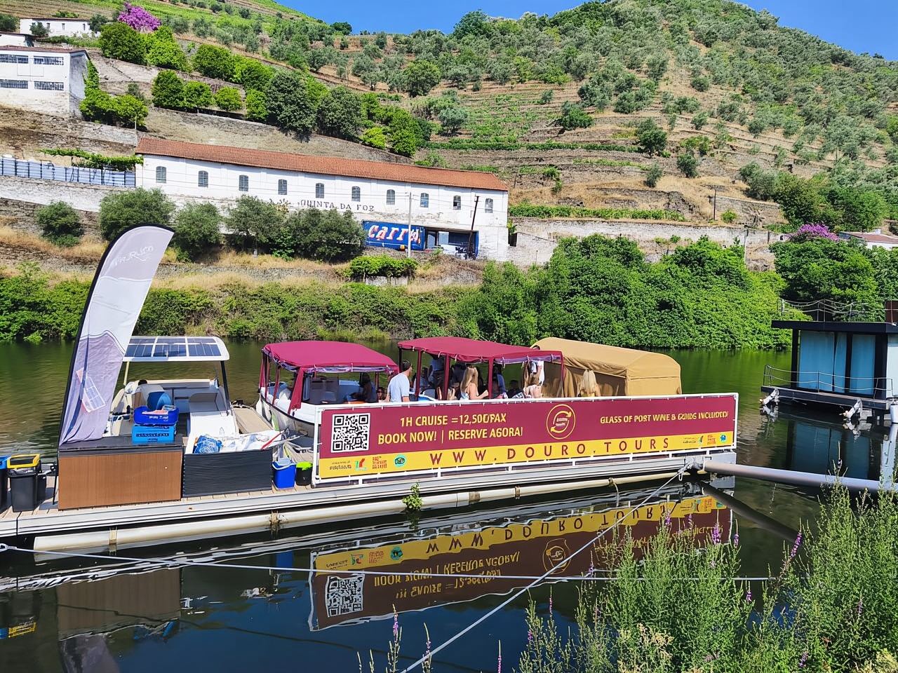 Pinhão: Douro River 50-min Boat Trip with Port Wine
