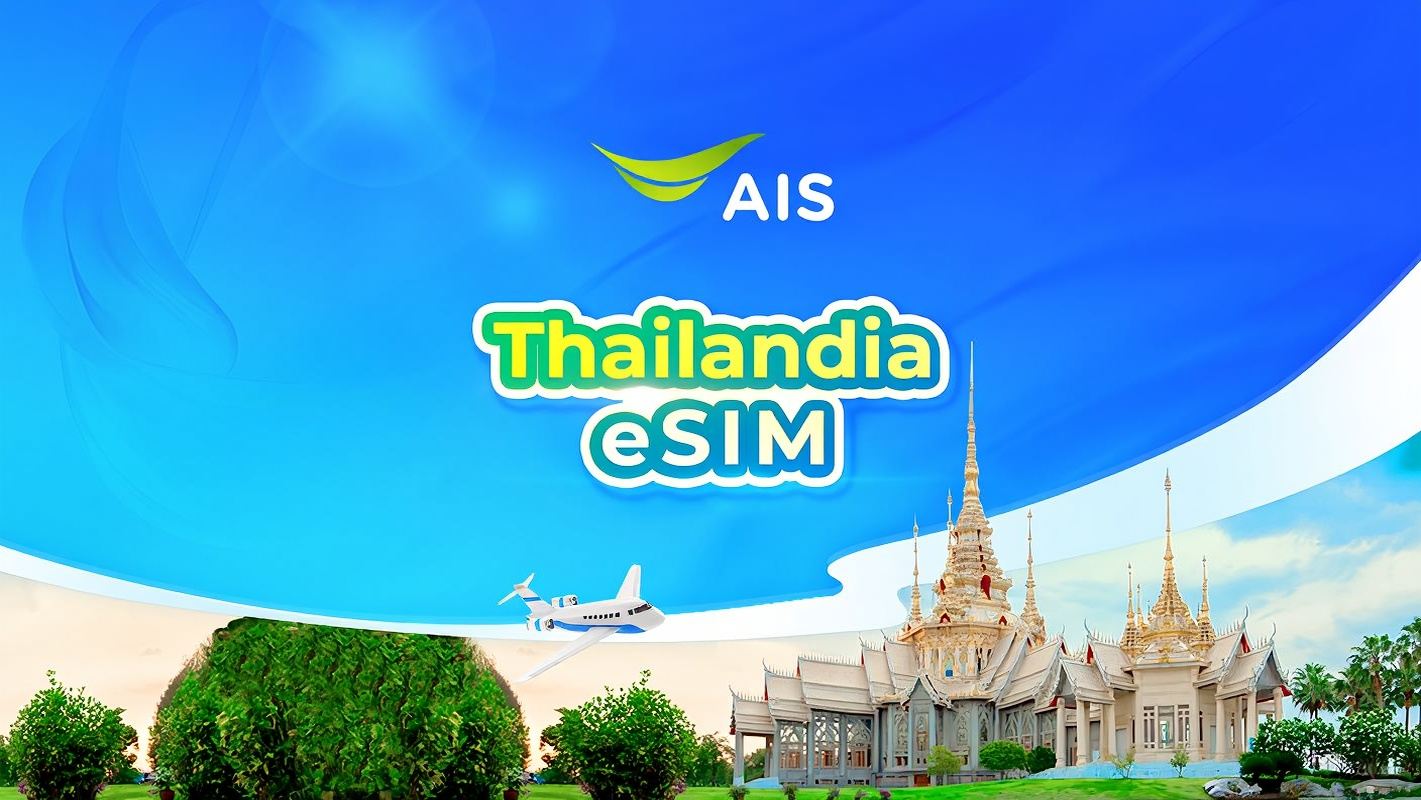 Tailandia eSIM AIS 5G | Totale 15 GB/30 GB totali | Numero di telefono locale | È richiesta la verifica del nome reale | QR code