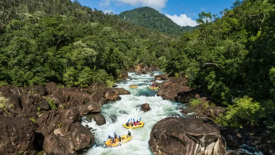 Rafting sul Fiume Tully per l'intera giornata: Cairns, Mission Beach o Autonoleggio