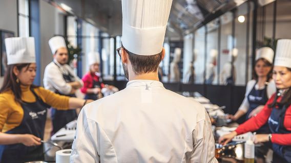 Paris Cooking Class with Ferrandi chef at Galeries Lafayette