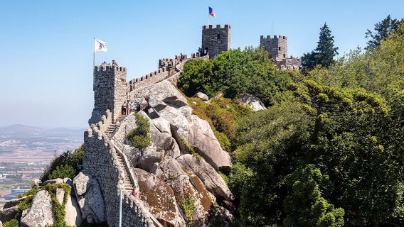 Moorish Castle and Quinta da Regaleira e-tickets with Sintra self-guided audio tour