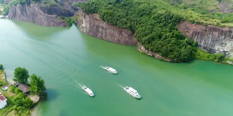 飛天山+翠江+九龍水寨+瓦窯坪+馬皇丘一日遊