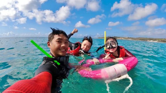 1-hour diving and snorkeling experience in Houbihu, Pingtung | 5 min from the sea