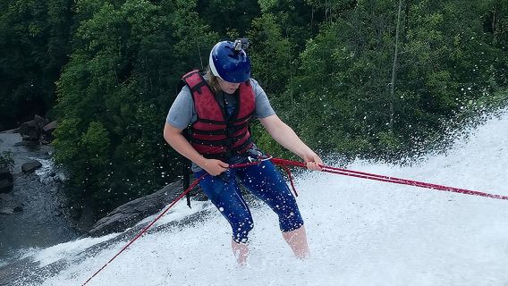 Waterfall Abseiling in Kitulgala