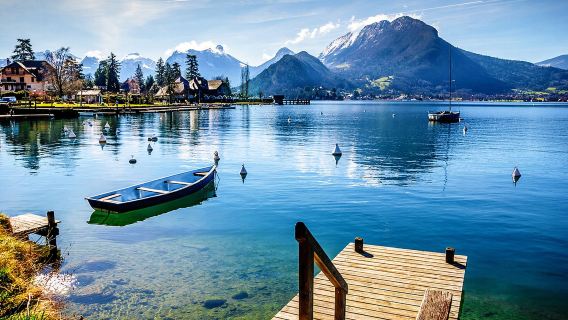 Annecy, France Half-Day Tour|Experience the Venice of the Alps|Round-trip from Geneva