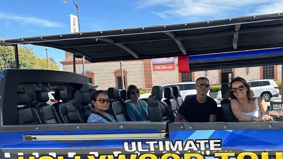 Hollywood, Beverly Hills and Celebrity Homes Open Air Van Tour