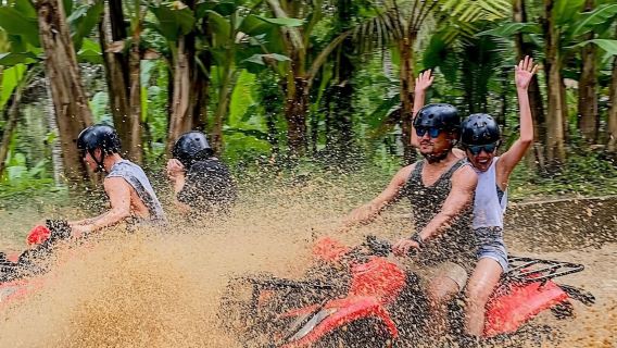 Bali Ubud Off-road Kuber ATV Experience Ayung River Rafting Single and Double Riding