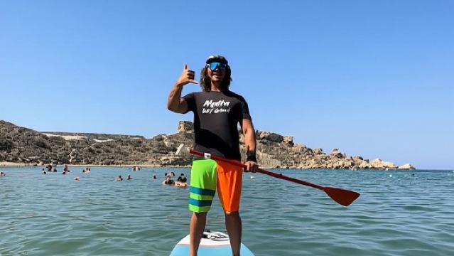 Stand-Up Paddleboarding Lesson at Malta Surf School