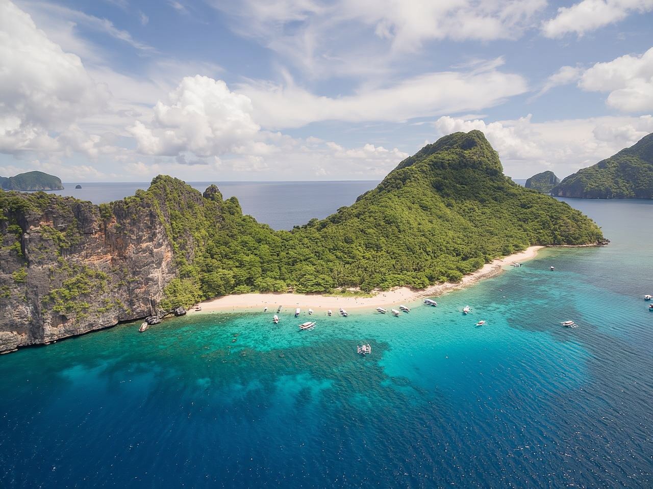 El Nido Island Hopping Tour C: Hidden Beaches & Shrine
